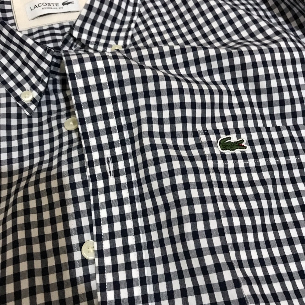 Lacoste button up 2xL